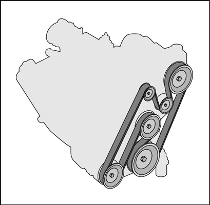 Cómo revisar las correas de accesorios de un vehículo