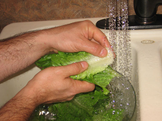 Cómo lavar y almacenar verduras frescas