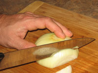 Cómo picar verduras