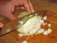 Cómo picar verduras
