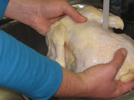 Cómo asar un pollo