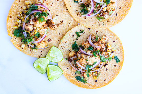 Platos principales vegetarianos cocinados en su freidora