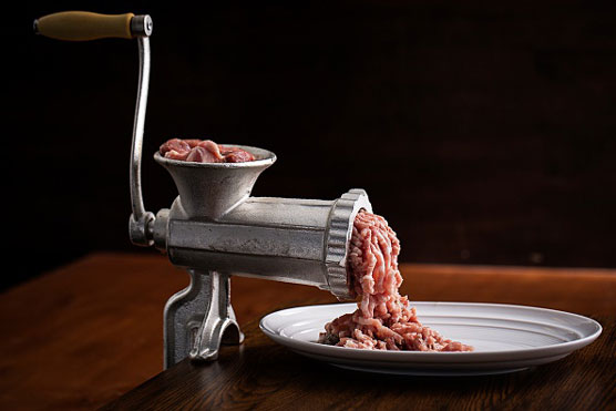 Picadoras de carne utilizadas en embutidos