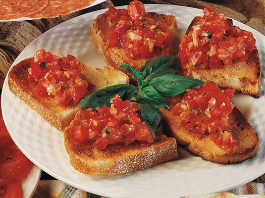 Bruschetta con Tomates