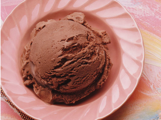 Helado De Seda De Chocolate