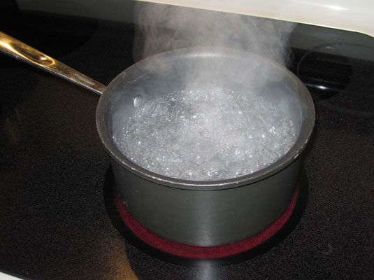 Comprensión de los términos de cocina con agua