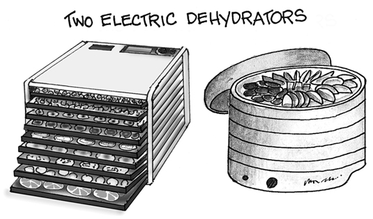 Herramientas y equipo para congelar o secar alimentos
