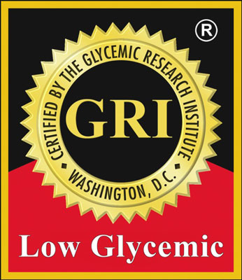 Elección de alimentos envasados ​​con sellos de certificación de bajo índice glucémico
