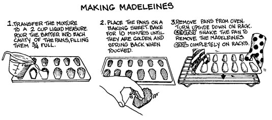 Cómo hacer galletas Madeleine básicas