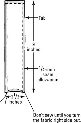 Cómo hacer cortinas con pestañas reversibles