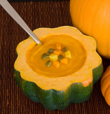 Cómo hacer una sopa de calabaza asada fácil y elegante