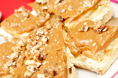 Cómo hacer un pastel de caramelo sin gluten