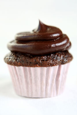 Glaseado cremoso de chocolate sin gluten