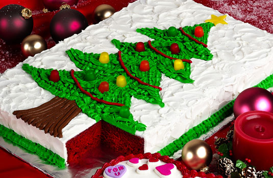 Pastel De Arbol De Navidad