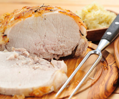 Receta de la dieta Paleo: cerdo y chucrut en olla de cocción lenta