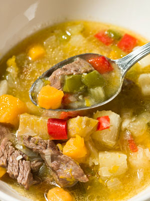 Recetas rápidas de sopa y estofado aptas para diabéticos