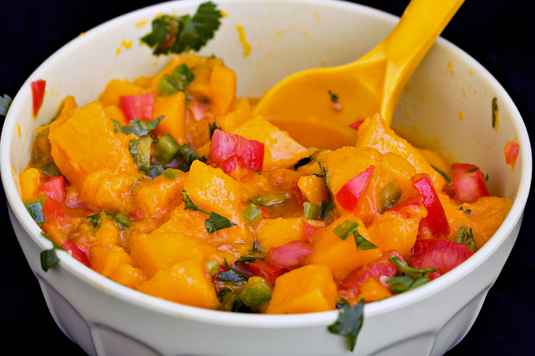 Receta de salsa de mango apta para IBS