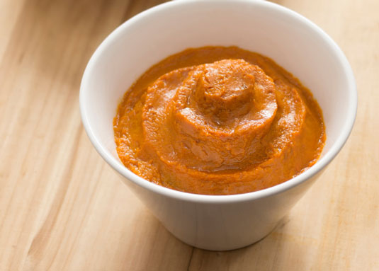 Receta de puré de butternut con especias