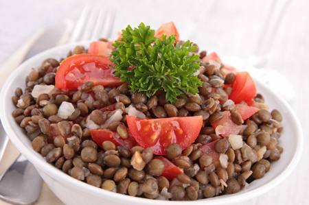 Ensalada de Lentejas (Salade de Lentils)