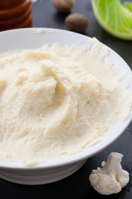 Receta Paleo para puré de coliflor