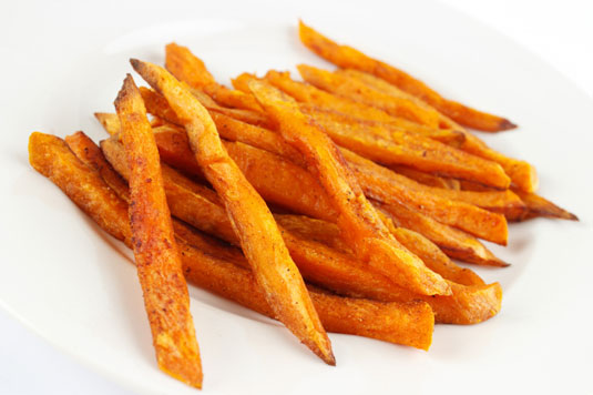 Receta Paleo para papas fritas de batata