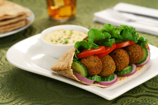 Receta de falafel