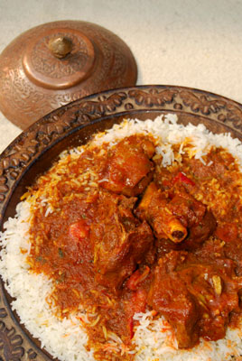 Receta para el indio Rogan Josh