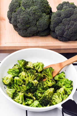 Receta de brócoli especiado cremoso apta para paleo