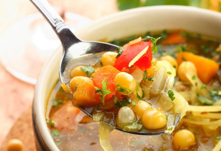Receta de repollo sazonado y frijoles