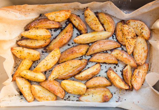 Receta de papas fritas caseras sazonadas