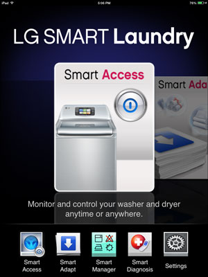 Lavandería automatizada de LG