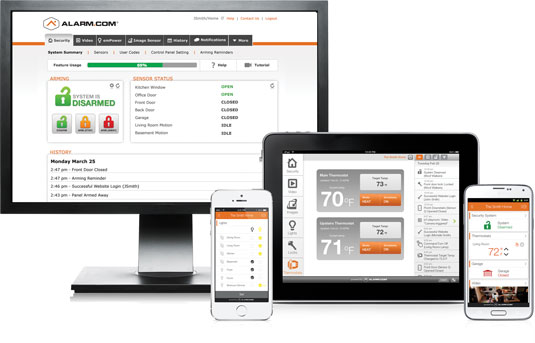 Alarm.com y la seguridad de la automatización del hogar