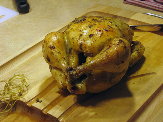 Cómo cortar un pollo