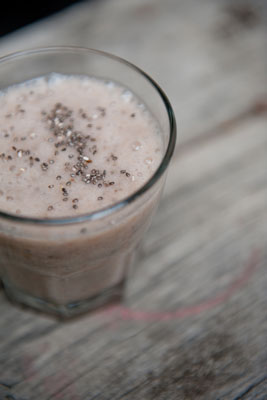 Recetas de batidos de chía