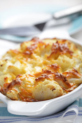 Coliflor Gratinada (Chou-Fleur Gratiné)