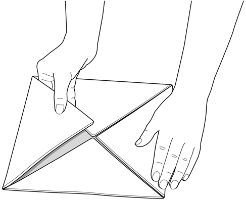 Cómo hacer elegantes servilletas dobladas