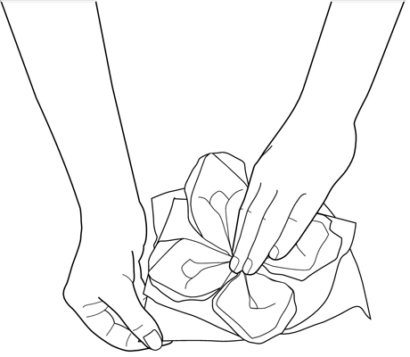 Cómo hacer elegantes servilletas dobladas