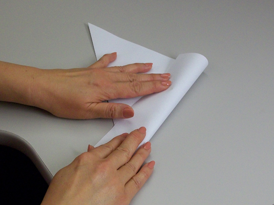 Cómo hacer un copo de nieve de papel de ocho puntas