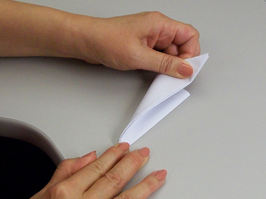 Cómo hacer un copo de nieve de papel de ocho puntas
